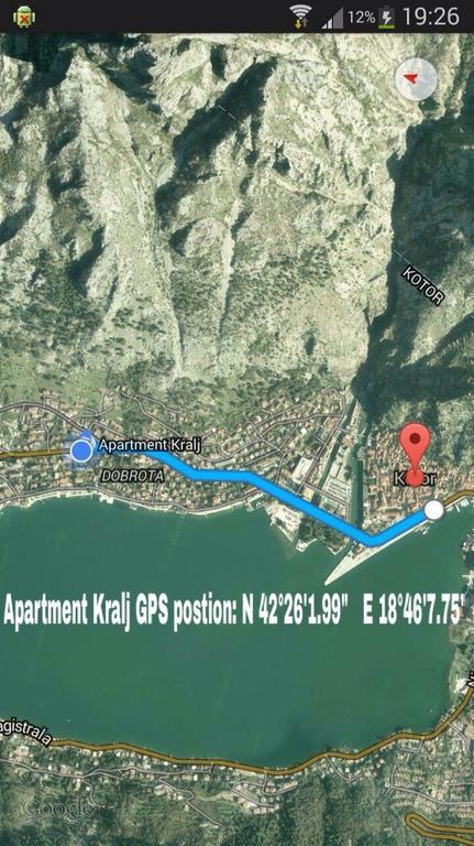 Apartment Kralj Kotor Værelse billede