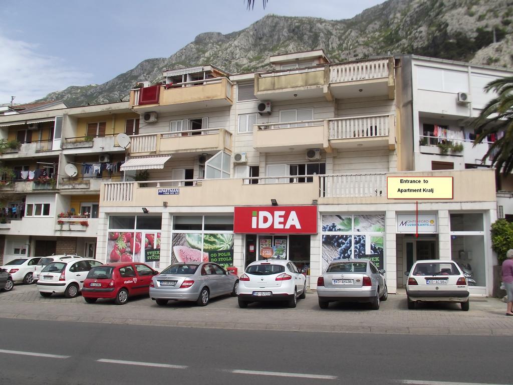 Apartment Kralj Kotor Eksteriør billede
